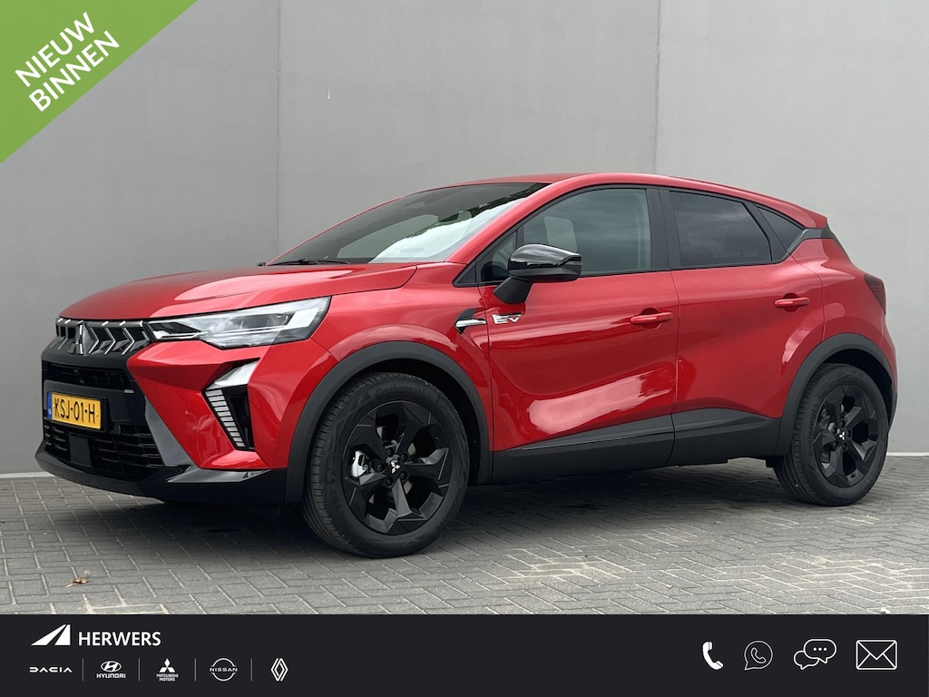 Mitsubishi ASX 1.8 HEV AT Black Edition / 8 Jaar Fabrieksgarantie / Stoelverwarming / Navigatie via Apple Carplay & Android Auto / Cruise Control / Climate Control / Achteruitrij Camera / Parkeersensoren achter /