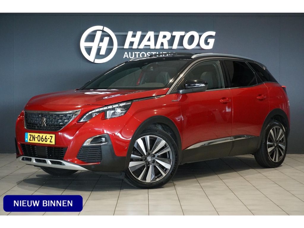 Peugeot 3008 1.6 PureTech GT Line 181PK AUT. + PANORAMA / LEDER / DODEHOEK / CAMERA /