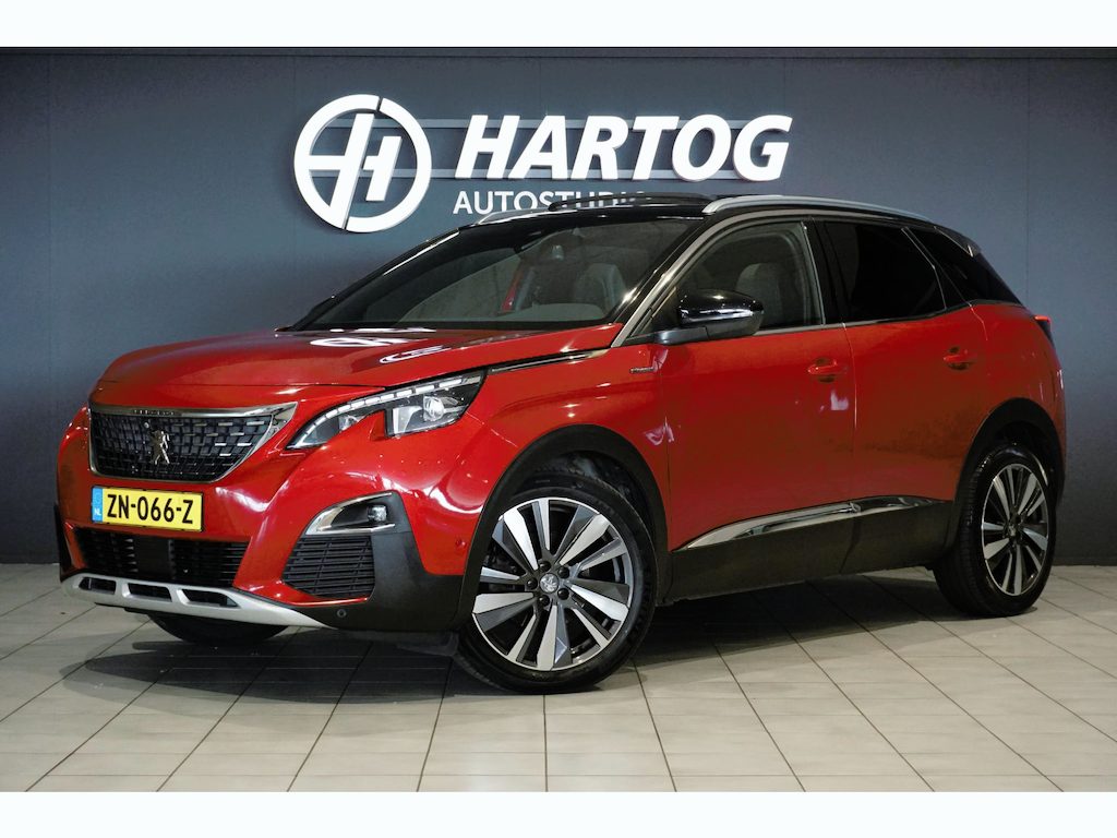 Peugeot 3008 1.6 PureTech GT Line 181PK AUT. + PANORAMA / LEDER / DODEHOEK / CAMERA /