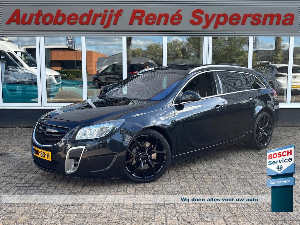 Opel Insignia Sports Tourer 2.8 T OPC 4x4 | Pano | Kuipstoelen | Memory | Achterruitrij Camera | Stoelverwarming