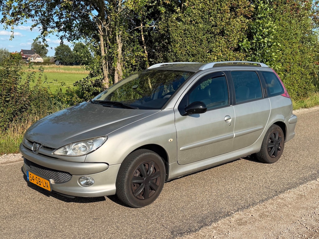 Peugeot 206 SW 1.6-16V Griffe APK 03-2027 NAP Leder NAP