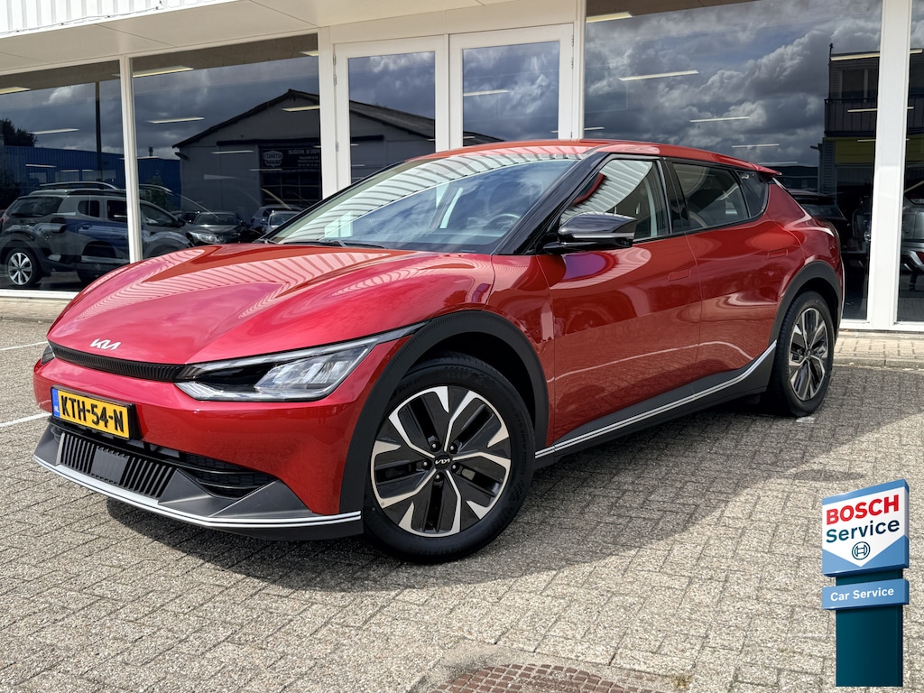 Kia EV6 77.4 kWh | Afn. Trekhaak | SOH 100% | Half Leder | Adapt. Cruise | Stoel- en stuurverwarming | Apple/Android