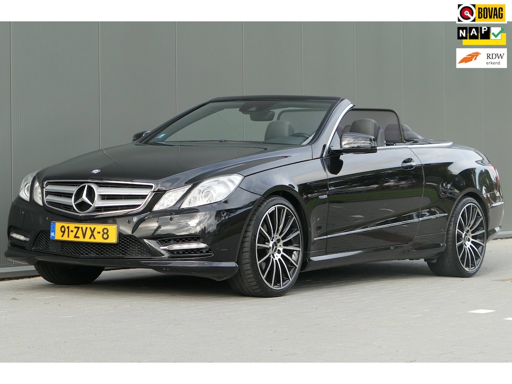 Mercedes-Benz E-klasse Cabrio 200 CGI Avantgarde NAP Airscarf Leder Stoelverwarming