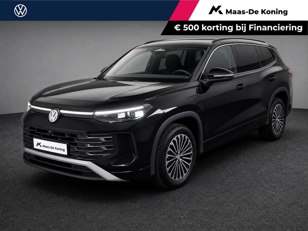 Volkswagen Tayron 1.5eHybrid 200kW/272PK Elegance · Trekhaak · 360°Camera + Parkeersensoren · Apple/Android Car Play · Garantie t/m 13-08-2027