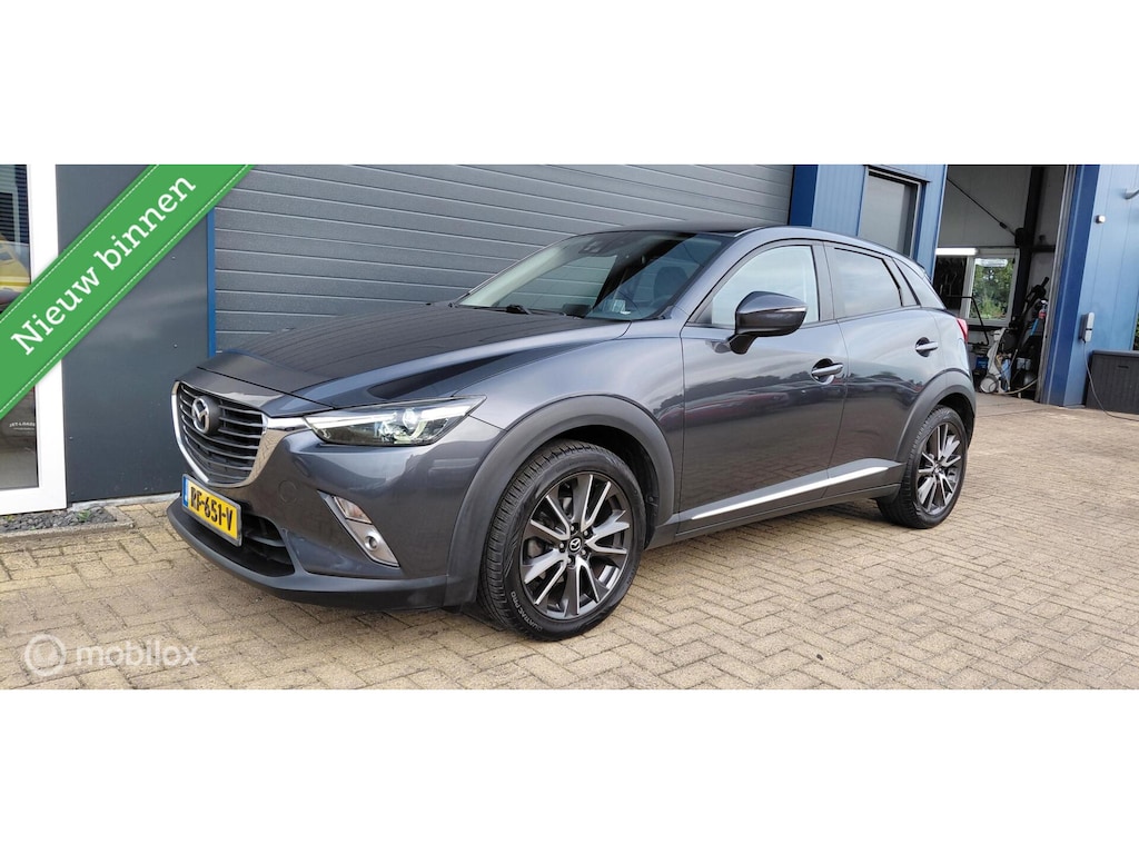 Mazda CX-3 2.0 SkyActiv-G 120,Leer,Trekhaak,Headup