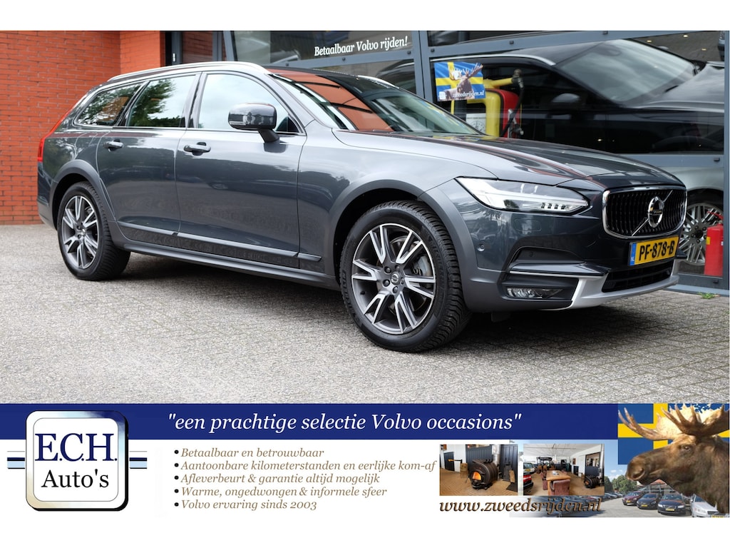Volvo V90 Cross Country 2.0 D4 190 PK AWD Automaat, Leer, Adaptieve CC, Trekhaak