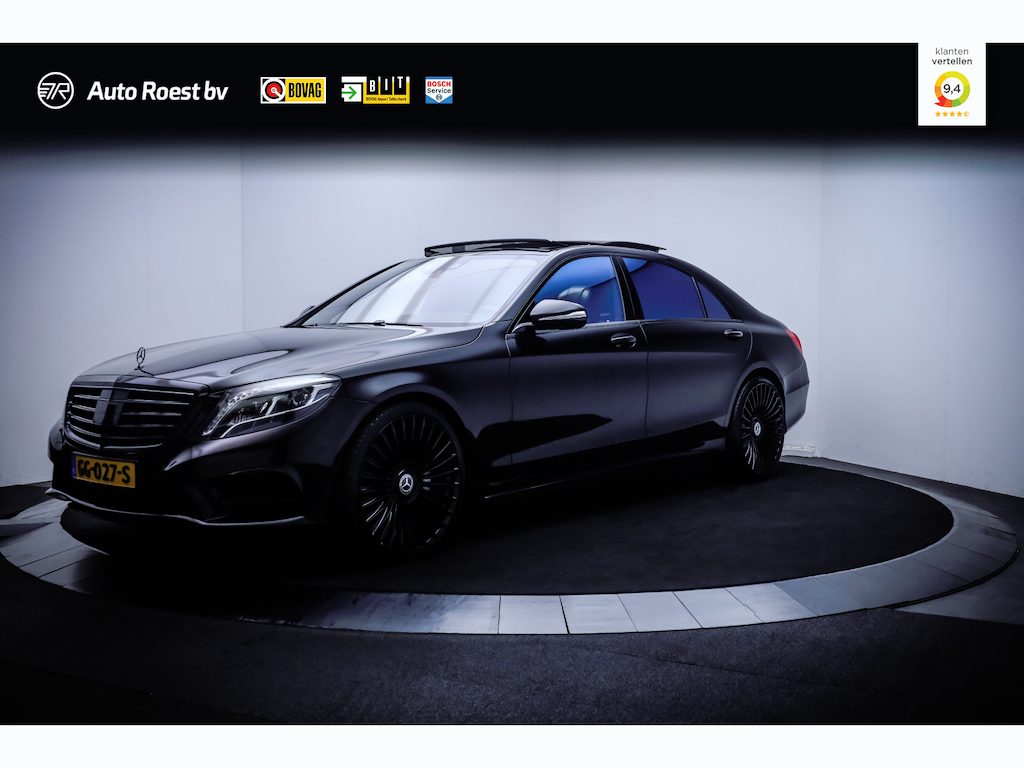 Mercedes-Benz S-klasse 500 4Matic Lang Prestige Plus PANO | BURMESTER | NIGHTVISION | DISCTRONIC | 4X MEMORY | ZITCLIMA | 360 CAM | LUCHTVERING | LMV 22''