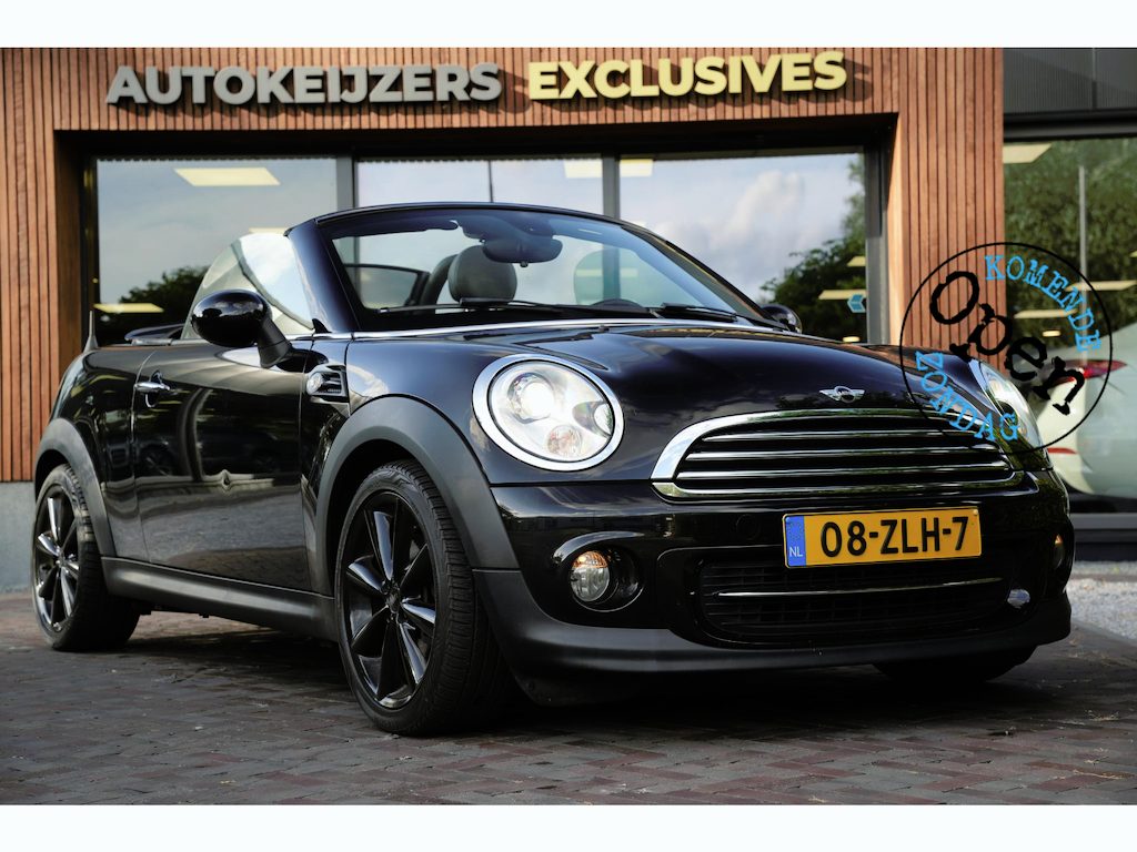 MINI Roadster 1.6 Cooper Chili Cabrio Cruise Clima Navigatie Leer Stoelverw.