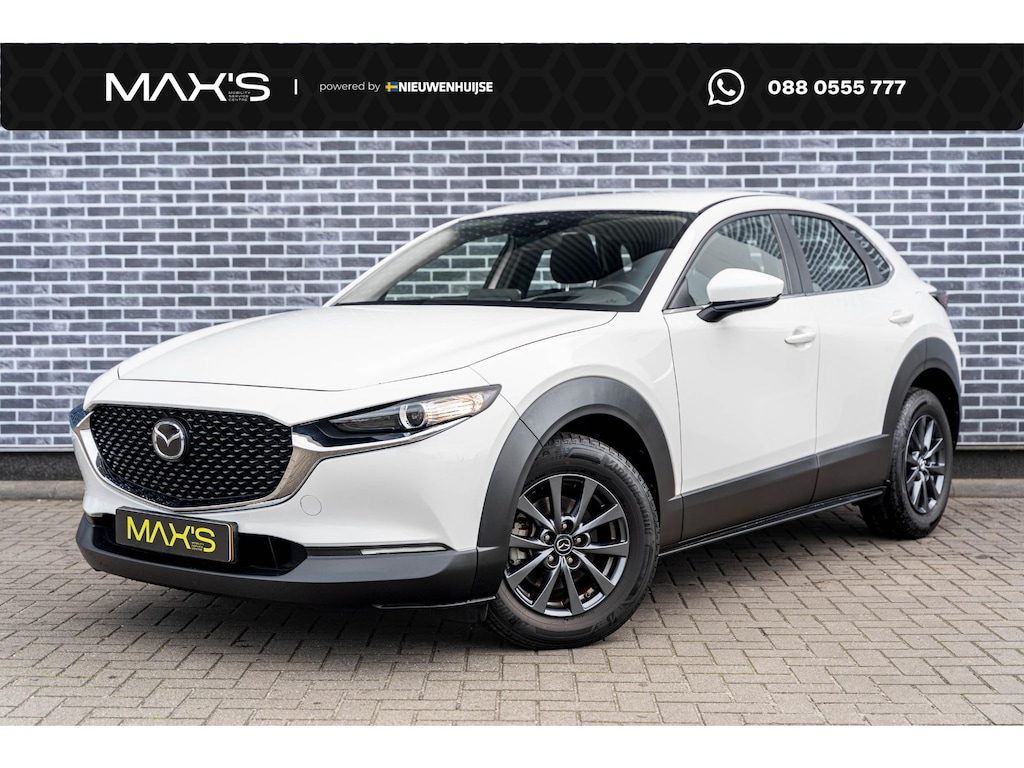 Mazda CX-30 2.0 e-SkyActiv-G M Hybrid | Parkeersensoren | Airco | LED Koplampen | Cruise Control Adaptief | Dodehoekdetectie | Navigatie | DAB | Lichtmetalen Velgen