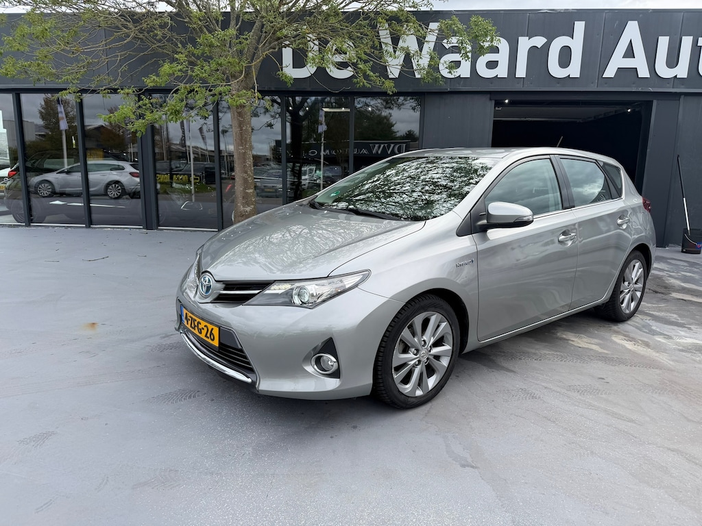 Toyota Auris 1.8 Hybrid Lease/hybride/automaat/airco/cruise/camera/navi/LM velgen/12 maanden garantie