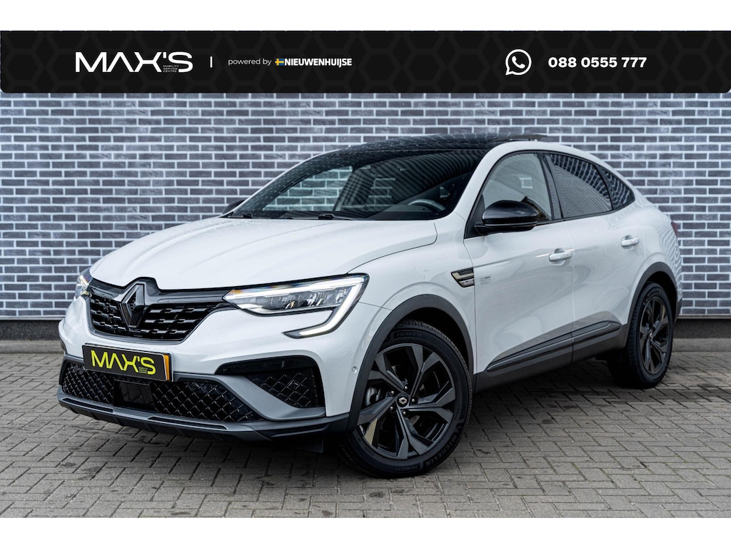 Renault Arkana 1.6 E-Tech hybrid 145 E-Tech engineered | Trekhaak | Panoramadak | Achteruitrijcamera | Parkeersensoren | Keyless Entry | Elektrisch Verstelbare Voorstoelen | Stoelverwarming | Cruise Control Adaptief | Dodehoekdetectie | Navigatie | Apple Carplay | Android Auto