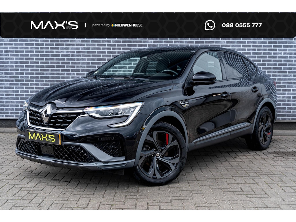 Renault Arkana 1.6 E-Tech Hybrid 145 R.S. Line | Achteruitrijcamera | Parkeersensoren | Keyless Entry | Elektrisch Verstelbare Voorstoelen | Stoelverwarming | Cruise Control Adaptief | Dodehoekdetectie | Navigatie | Apple Carplay | Android Auto