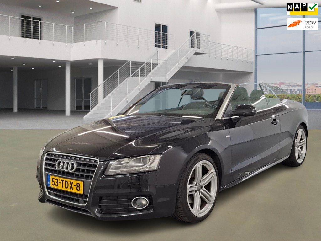 Audi A5 Cabriolet 2.0 TFSI Pro Line 3XS-LINE|ORIGINEEL NL|NAP|AUT|XENON|NAVI|LEDER|