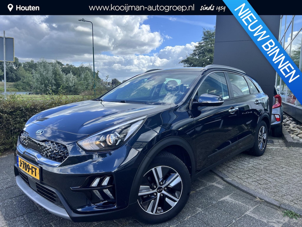 Kia Niro Hybrid 1.6 GDi DynamicLine Navigatie, Eerste eigenaar, All Season banden, NL-auto, Aplle Carplay/ Andoid Auto