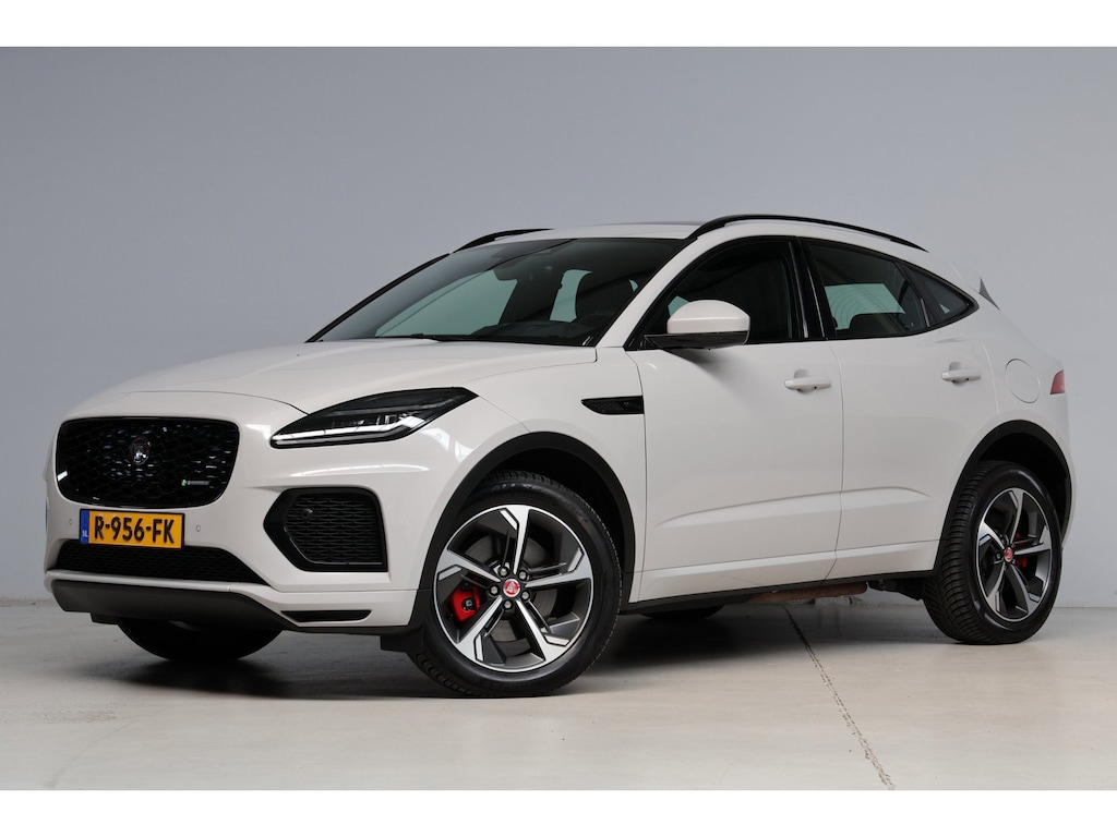 Jaguar E-Pace 1.5 P300e AWD R-Dynamic HSE Black Optiek | panoramadak | head-up | adap. cruise | camera | elek. trekhaak | leder