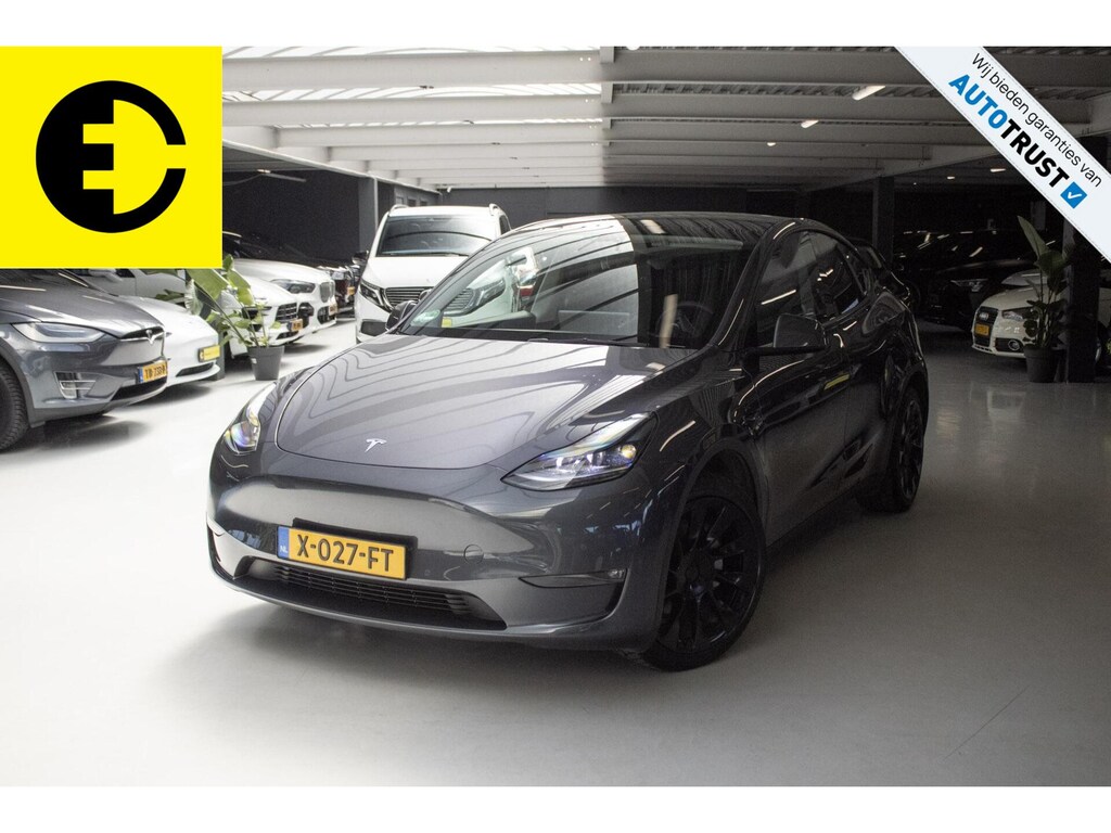 Tesla Model Y Long Range AWD 75 kWh |SOH 88,9% | FSD T.W.V, 7.500 | Trekhaak | Incl.BTW