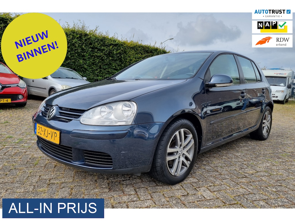 Volkswagen Golf 1.6 FSI Optive 3 ✅5-DEURS ✅NIEUWE APK