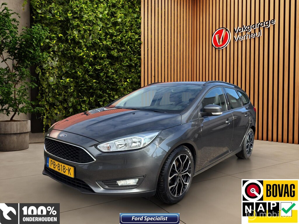 Ford Focus Wagon 1.0 Trend 101Pk ✅Nap ✅Boekjes ✅Trekhaak
