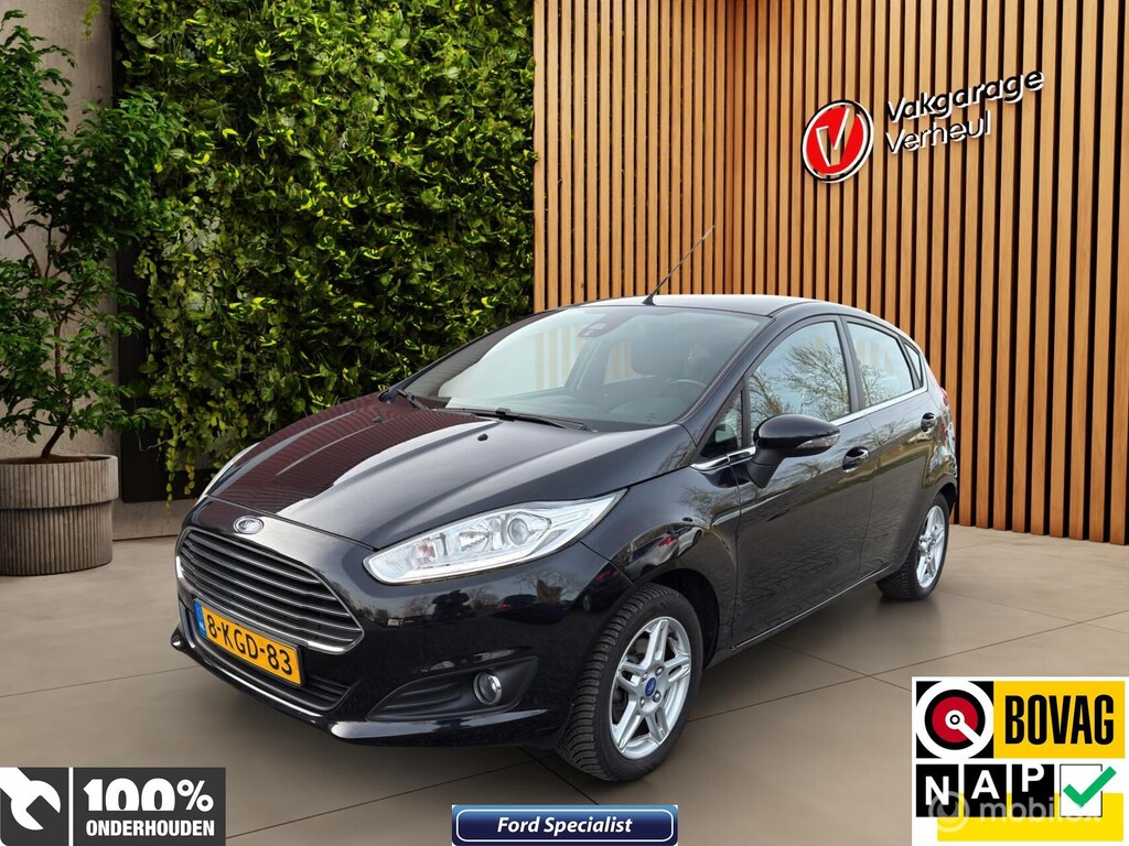 Ford Fiesta 1.0 EcoBoost Titanium 101PK ✅5Drs ✅Boekjes ✅Nap