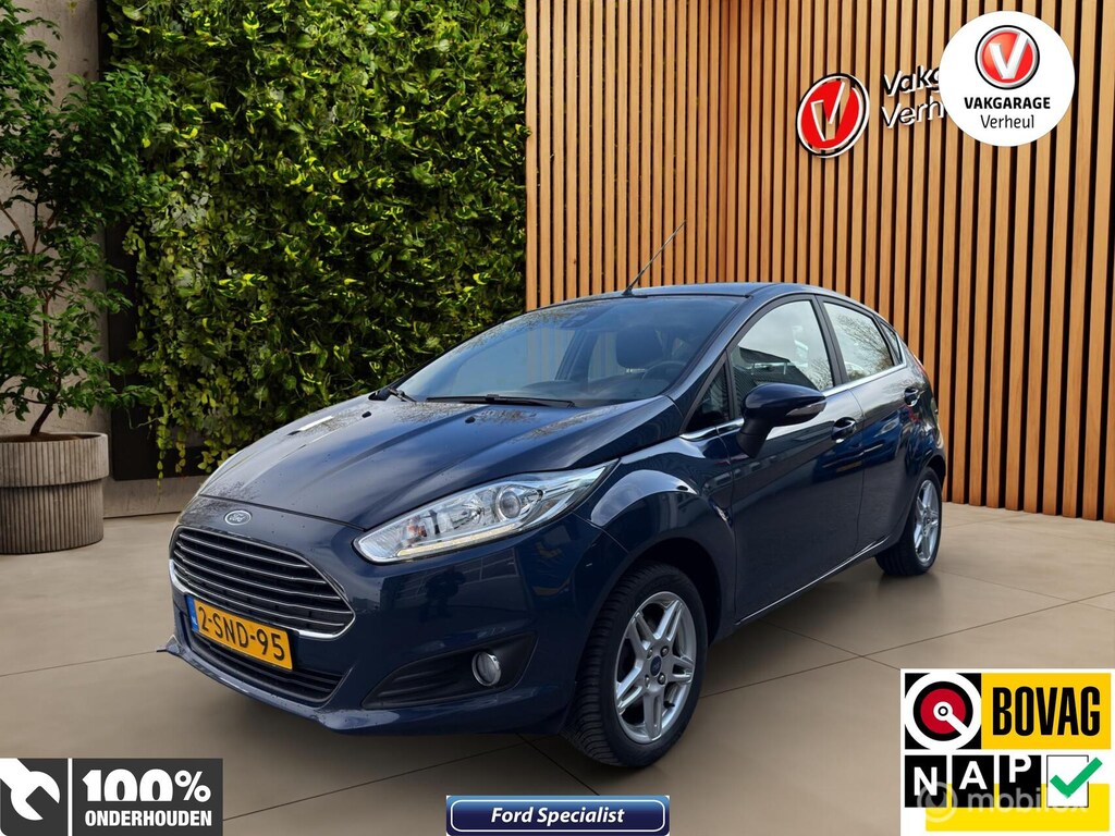 Ford Fiesta 1.0 Titanium 80Pk ✅5Drs ✅Boekjes ✅Nap
