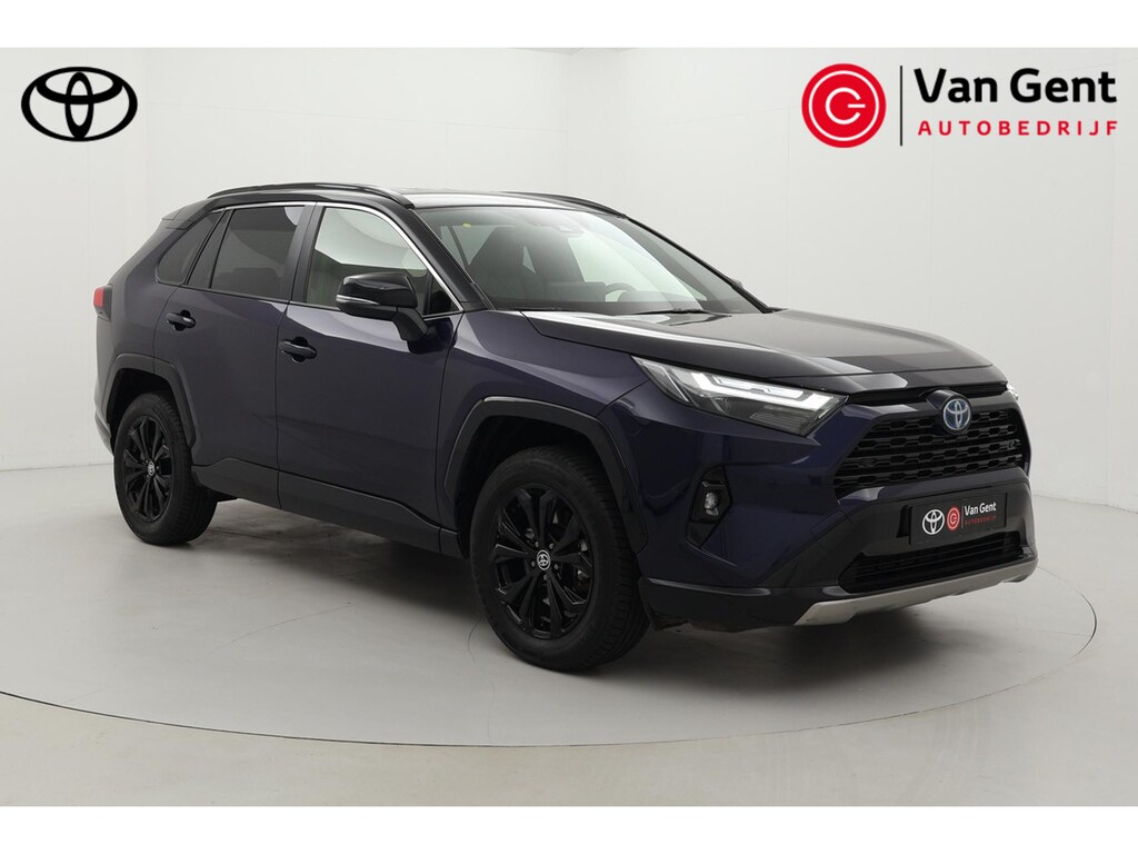 Toyota RAV4 2.5 Hybrid Bi-Tone | Apple Carplay / Android Auto | Stoelverwarming | Leder | Full LED | Parkeersensoren voor/achter | Camera | Keyless | Adaptive Cruise | Clima | 18 inch