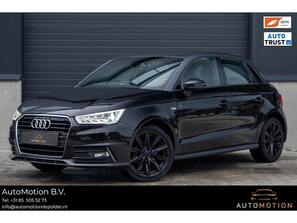 Audi A1 Sportback 1.0 TFSI Sport S line Edition Leder Cruise LED 17 INCH