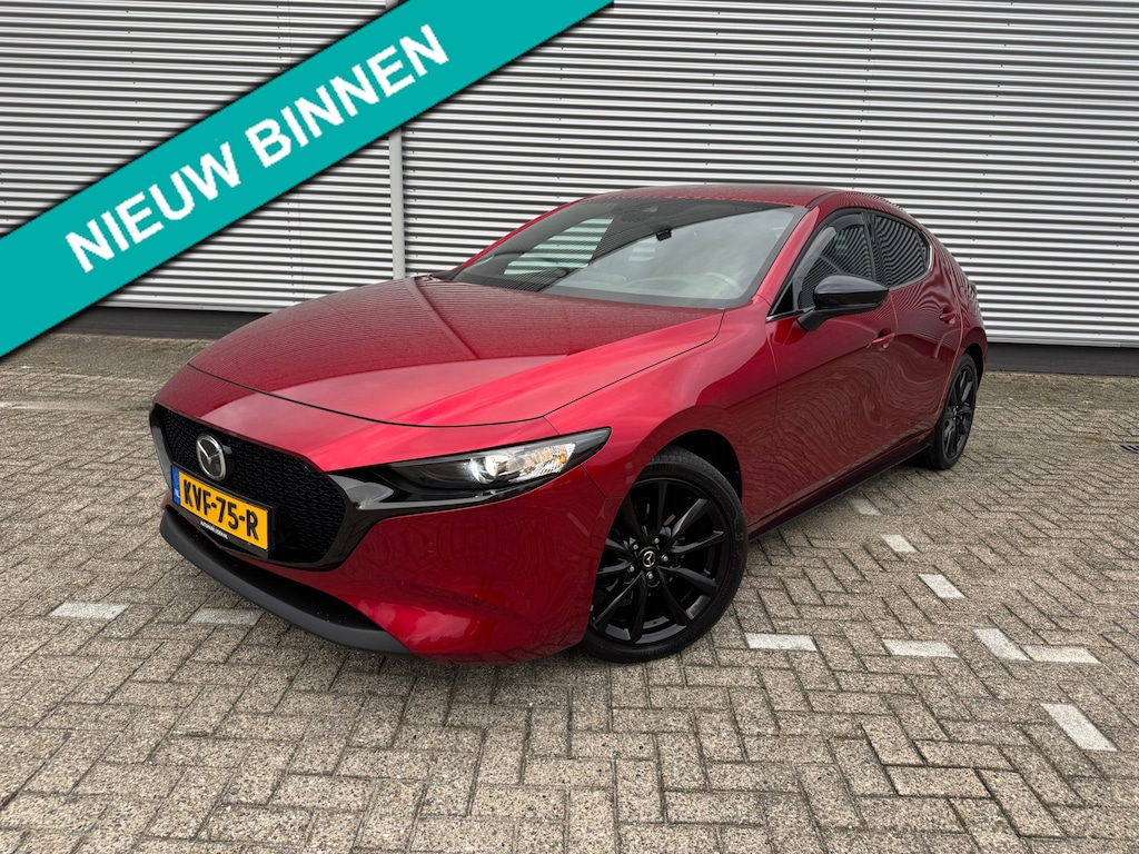 Mazda 3 2.0 e-SkyActiv-G M Hybrid 150 Automaat Sportive,Navigatie,Carplay/Andriod,Camera,Stoelverwarming