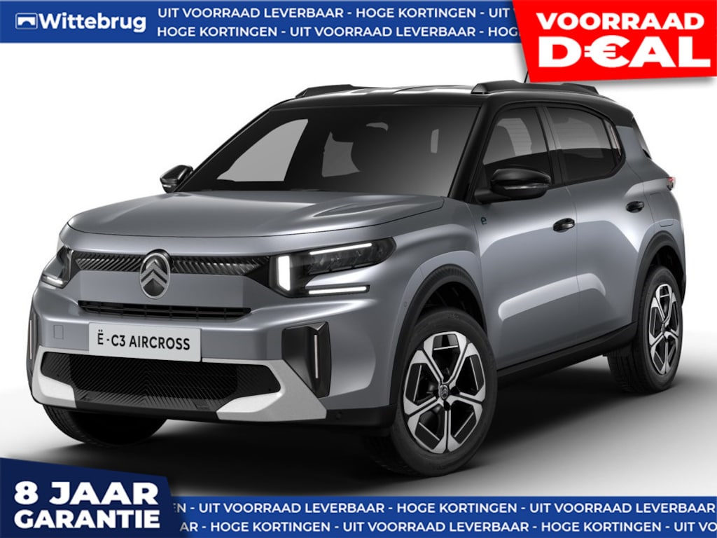 Citroën E-C3 Aircross Max 113pk Comfort Range 44 kWh DIRECT RIJDEN - RIJKLAAR - VOORRAAD -  8 JAAR GARANTIE