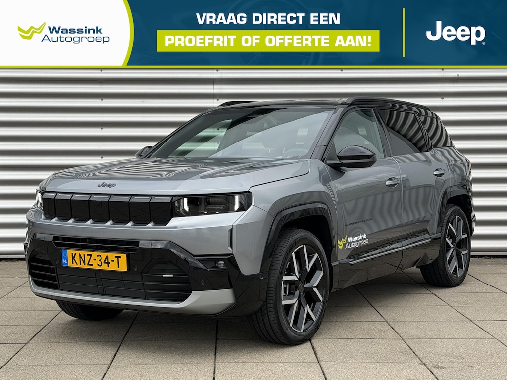 Jeep Compass 1.6 e-Hybrid Plug-In First Edition | Panoramadak | Focal | Elektrische Kofferklelp