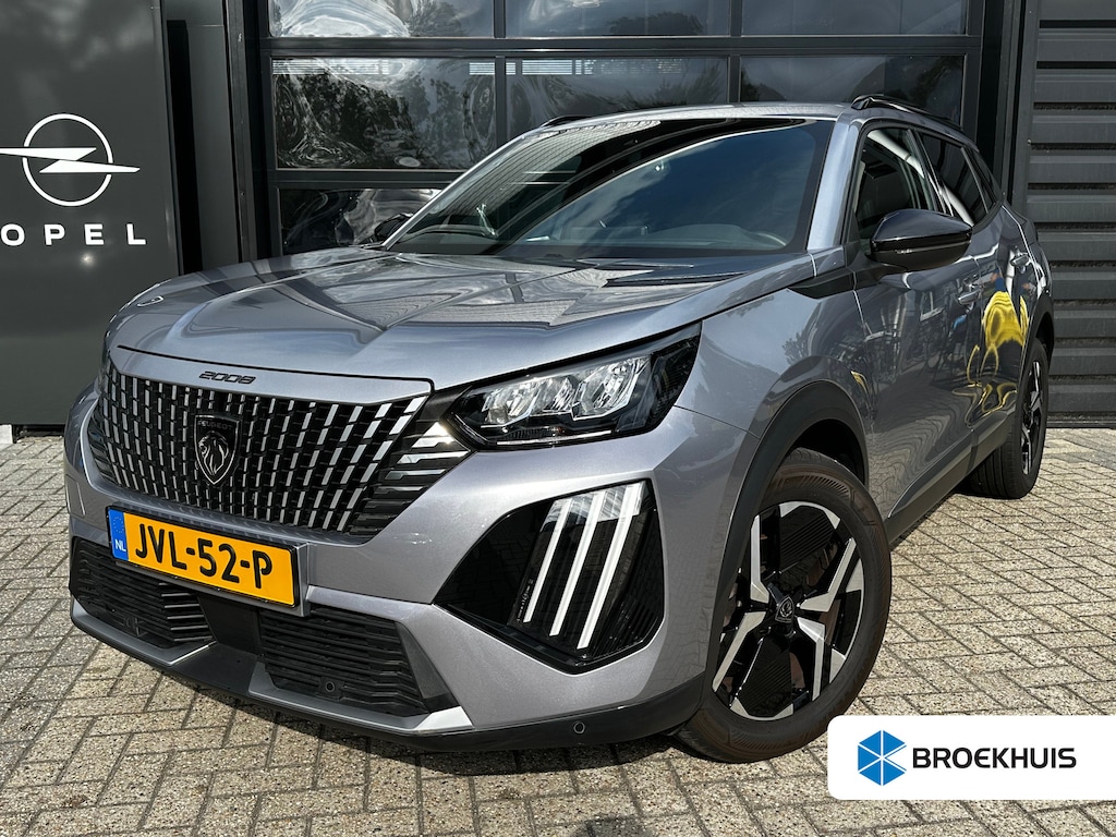 Peugeot 2008 1.2 PureTech 100PK Allure | KEYLESS ENTRY & START| DRAADLOZE TELEFOONLADER| LED| NAVIGATIE + APPLE CARPLAY/ANDROID AUTO| PARKEERSENSOREN| DAB|