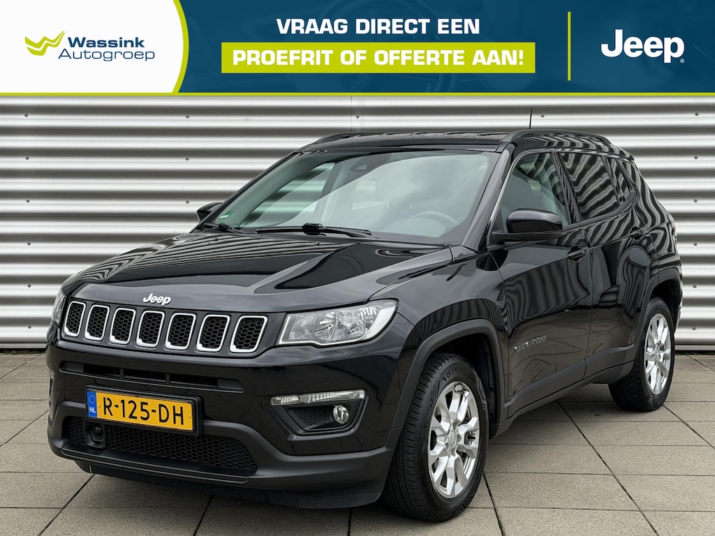 Jeep Compass 1.3T Longitude | All Season banden | Achteruitrijcamera | Stoel/Stuurverwarming | Cruise Control
