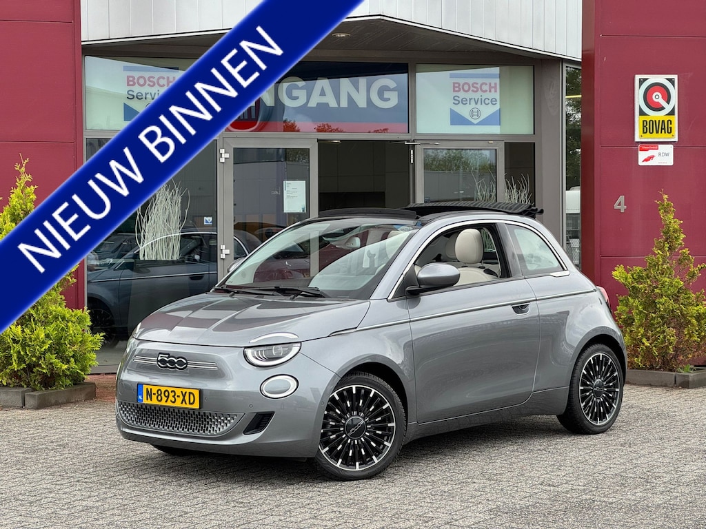 Fiat 500C La Prima 42 kWh | ACC | Apple Carplay/Android Auto