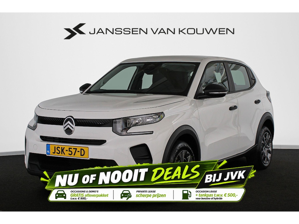 Citroën E-C3 You 113pk 44 kWh SOH 100% 3-Fase Airconditioning