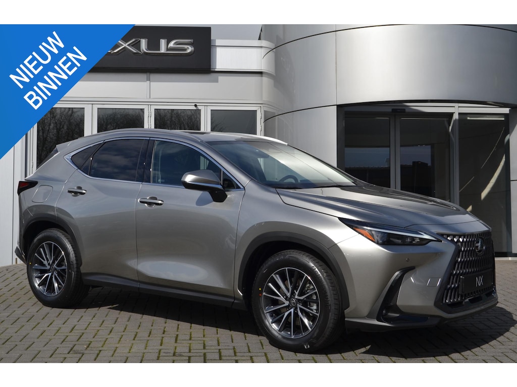Lexus NX 450h+ AWD Business Line NIEUW DIRECT LEVERBAAR TREKHAAK 1500KG TREKGEWICHT MEMORY-SEAT STOELVENTI