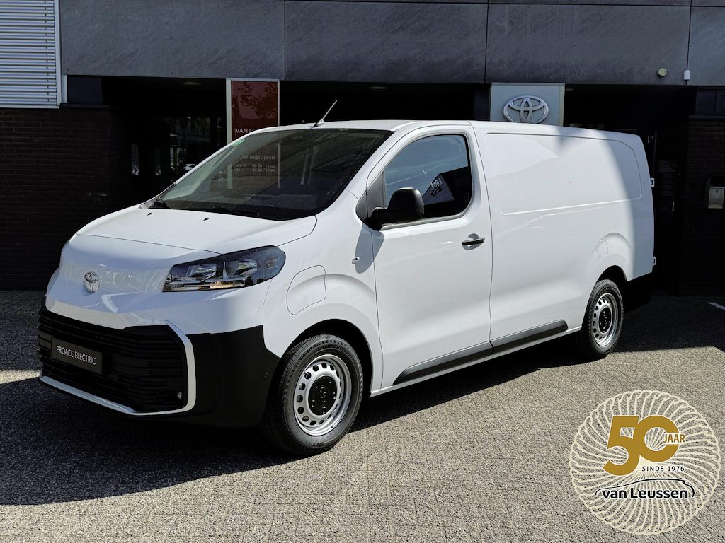 Toyota PROACE Electric Worker Long 10th Anniversary 75 kWh NIEUW DIRECT LEVERBAAR! STOEL/STUURVERW CAMERA PARK-SENSOREN BLIND SPOT APPLE/ANDROID