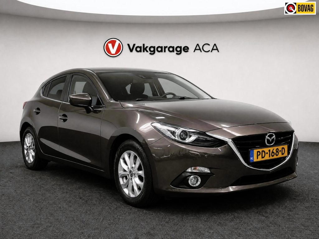 Mazda 3 2.0 TS+ // 117.000 km // NAVI // LEDER // CLIMA // TREKHAAK // STOELVERWARMING //