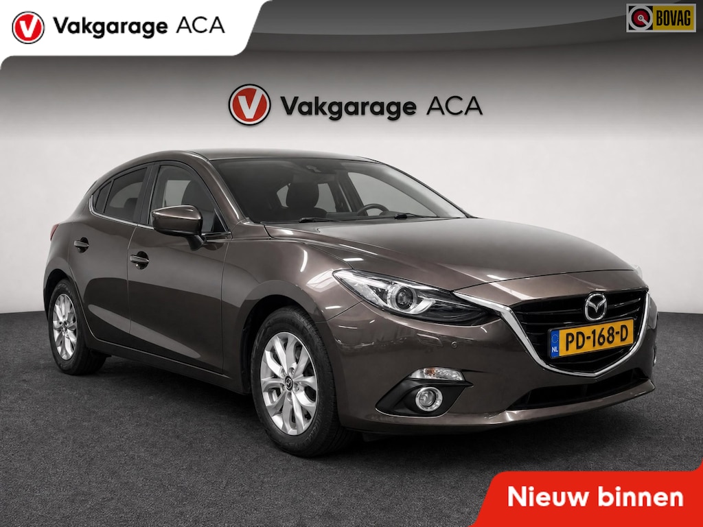 Mazda 3 2.0 TS+ // 117.000 km // NAVI // LEDER // CLIMA // TREKHAAK // STOELVERWARMING //