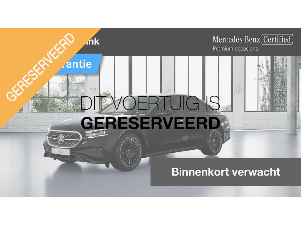 Mercedes-Benz E-klasse 300 e Sport Edition | AMG | Burmester | Trekhaak | Hyperscreen | Night | Multispaaks lichtmetalen velgen | Memory | Digital Light | Verlichte grill |