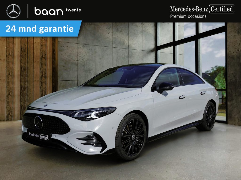 Mercedes-Benz CLA 350 4-Matic Business Solution AMG Plus | Burmester | Massage | Head-Up Display | Leder | Stuurwielverwarming