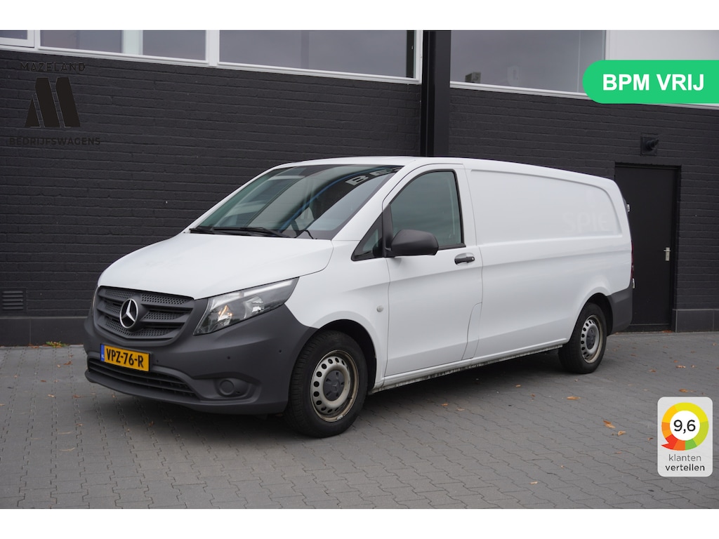 Mercedes-Benz Vito 114 CDI Extra Lang Automaat EURO 6 - Airco - Navi - Cruise - €19.900,- Excl.