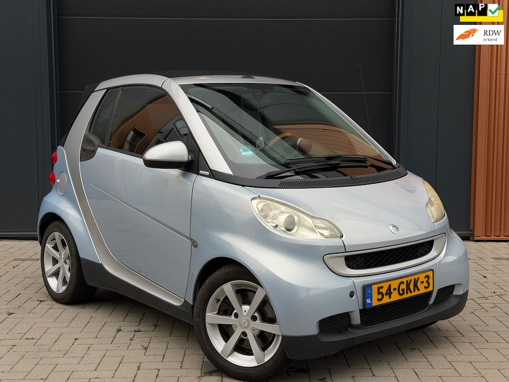 smart Fortwo cabrio 1.0 Passion Cabrio|Automaat|Trekhaak|Stoelverwarming|Lederen Stoelen
