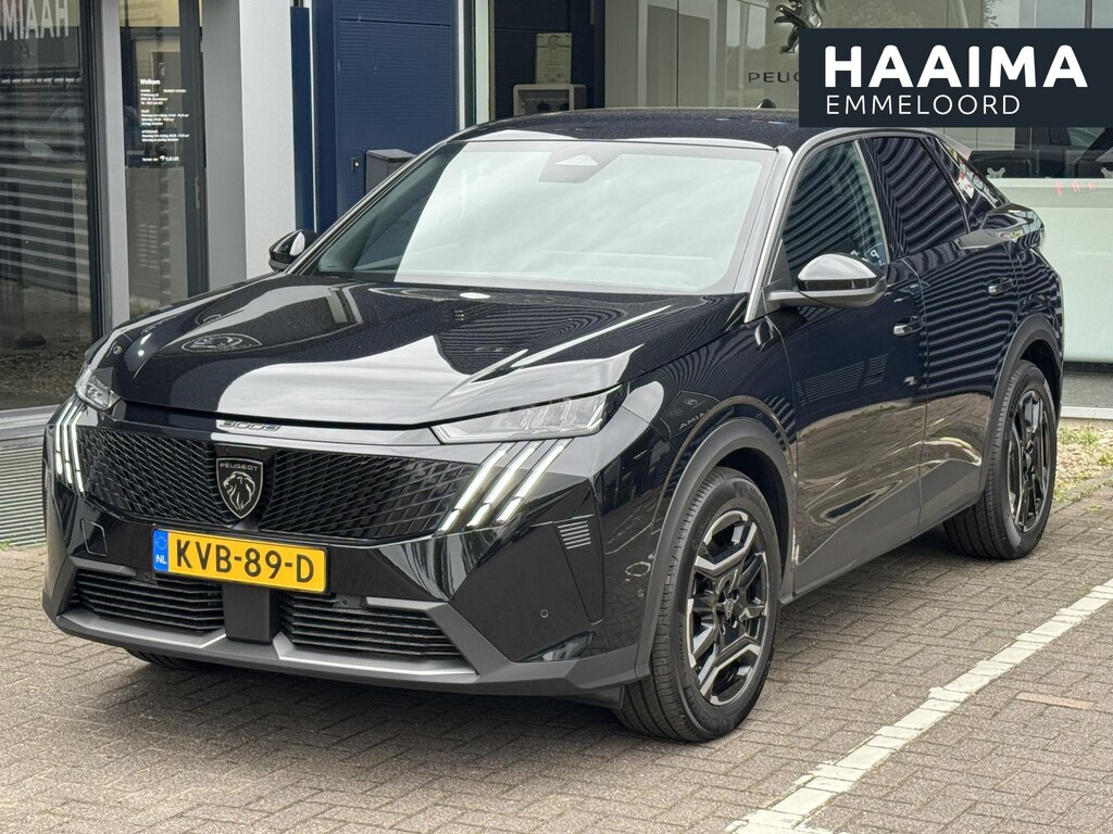 Peugeot E-3008 Allure 210pk 73 kWh | Apple Carplay/Android Auto | Panoramic Navigation pack | Adaptive cruisecontrol | Dodehoek bewaking | Rondomzicht camera | 19 inch lichtmetaal