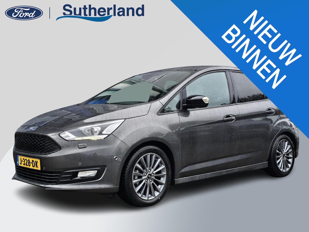 Ford C-Max 1.0 Titanium Dealeronderhouden | Zéér complete uitvoering | Trekhaak | Bi-xenon koplampen | Achteruitrijcamera | Automatisch inparkeren | Navigatie etc.