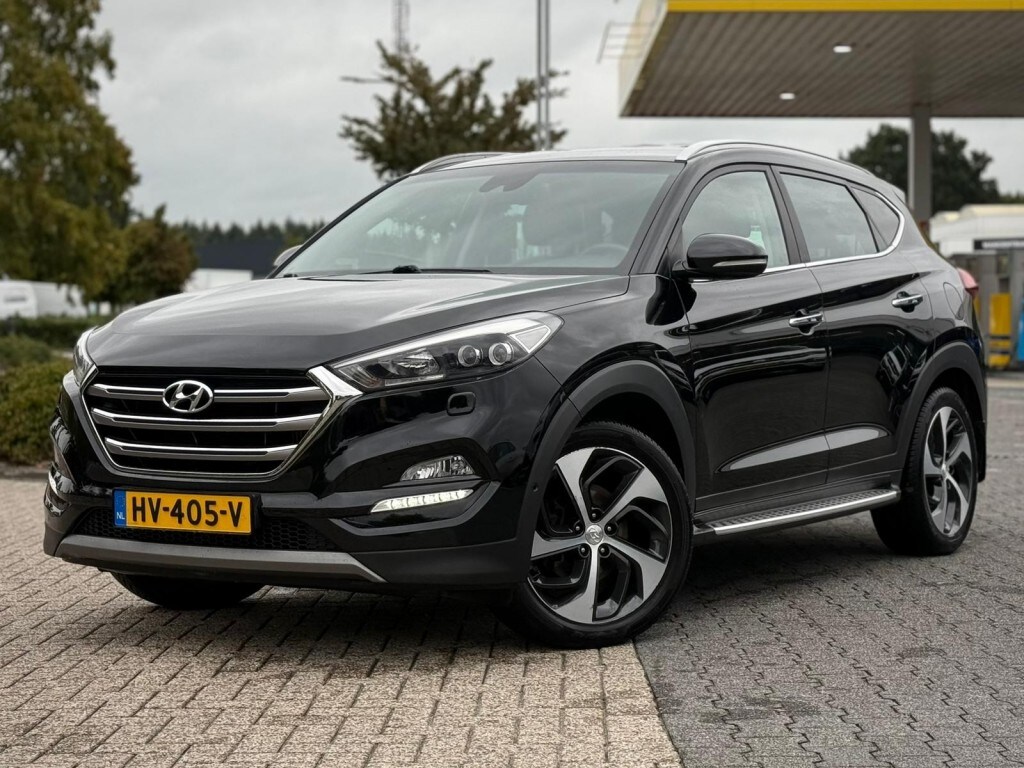 Hyundai Tucson 1.6 T-GDI 4WD TREKHAAK STOELVERWARMING EN KOELING NAVI CRUISE
