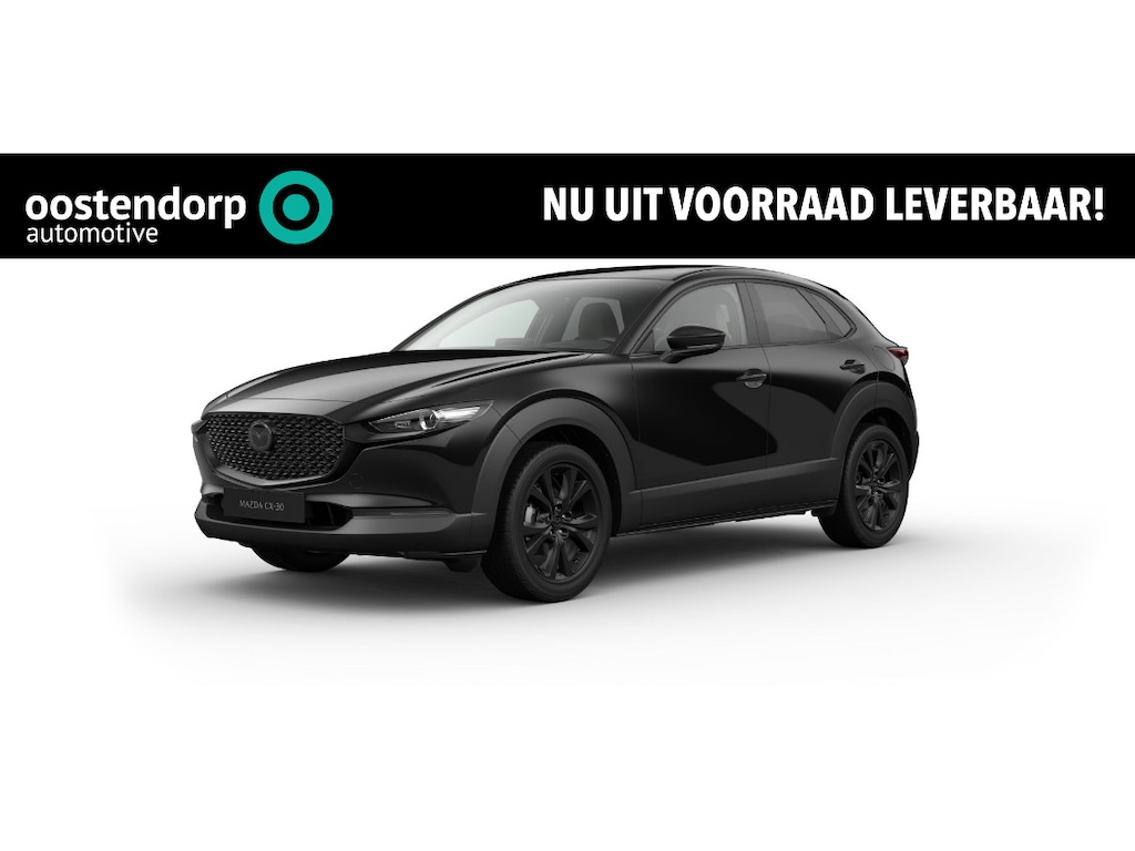 Mazda CX-30 2.5 e-SkyActiv-G M Hybrid Nagisa | € 3.000,- inruil voordeel | Sensoren voor en achter | elektrische bestuurderstoel | achteruitrijcamera |