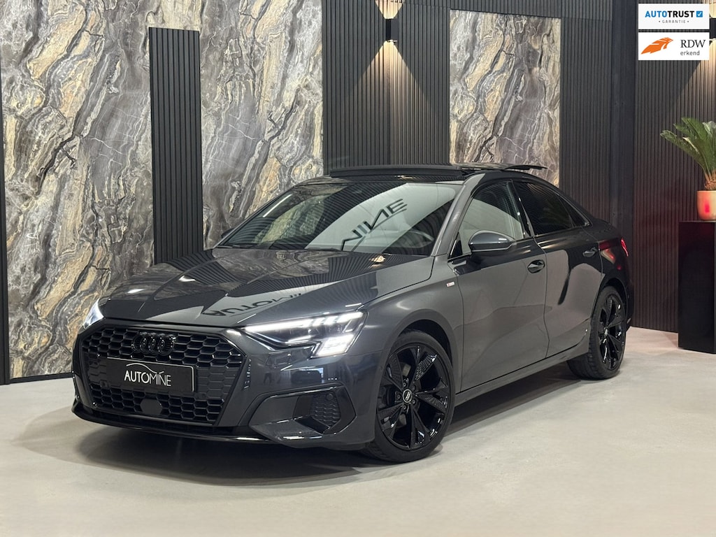 Audi A3 LIMOUSINE 35 TFSI S-line Black Optic|PANO|VIRTUAL|KUIPSTOELEN RS|MEMORY|HEAD UP