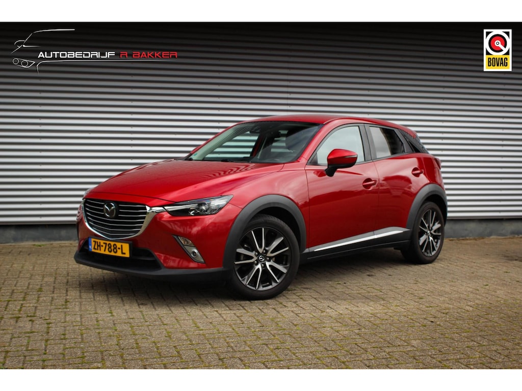 Mazda CX-3 2.0 SkyActiv-G 120 GT-M Line // Trekhaak | BOSE audio | Leder | HUD | Navi. | Adaptive cruise control | Soul Red