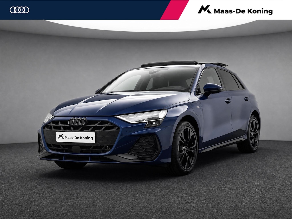Audi A3 Sportback 40 TFSIe 204pk S-Tronic S edition · Panoramadak · Camera · Sonos Sound · Dodehoeksensor · Head-Up Display · Keyless · Garantie t/m 31-08-2030 of 100.000km