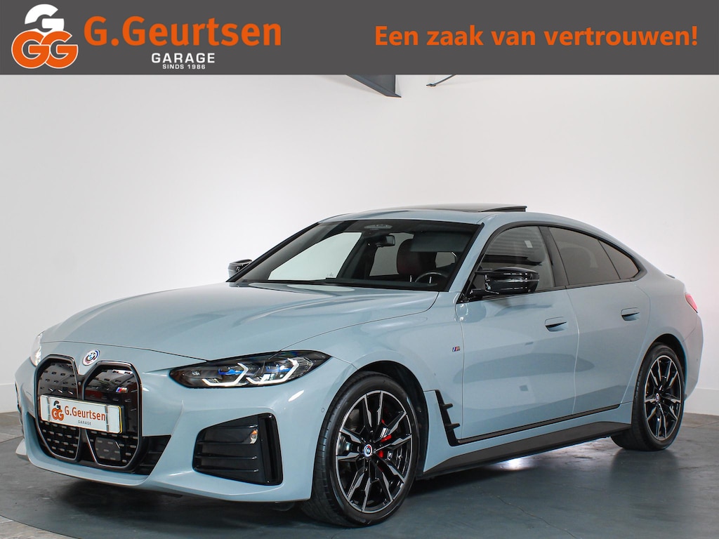 BMW i4 M50 High Executive 84 kWh Laser, Schuifdak, Copilot, 360Camera, Memory, Carbon, Trekhaak