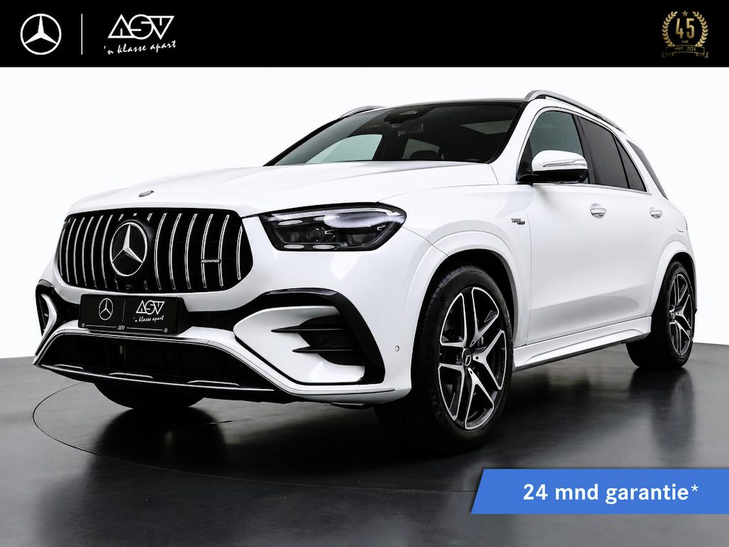 Mercedes-Benz GLE AMG 53 Hybrid 4MATIC+ | Trekhaak Wegklapbaar | Panorama - Schuifdak | Rijassistentie Pakket | 360° Camera | KEYLESS-GO Comfortpakket | AMG Performance-uitlaatsysteem | AMG RIDE CONTROL+
